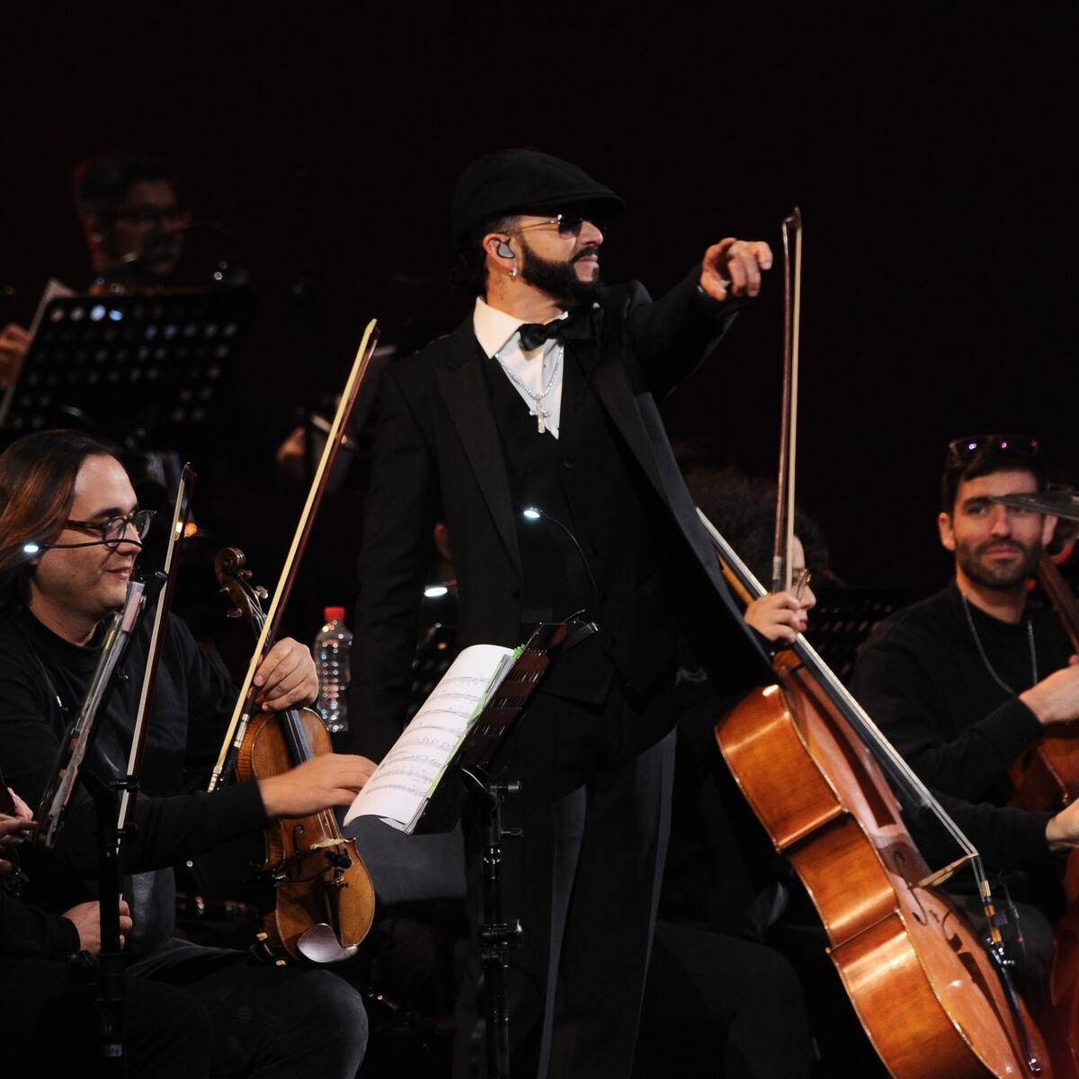 Yandel pone a bailar a la Quinta Vergara con su show sinfónico en el Festival de Viña 2026