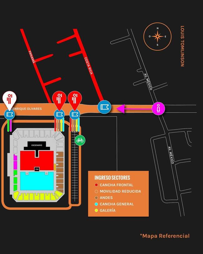 Louis Tomlinson en Chile 2024