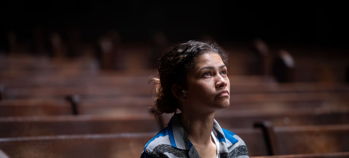 Zendaya en una escena de la temporada 3 de Euphoria (HBO Max)