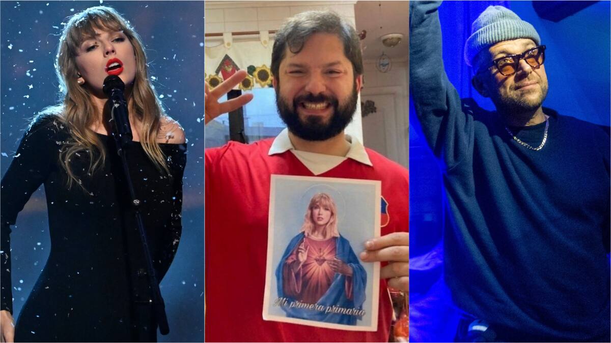 Presidente swiftie: Gabriel Boric apoyó públicamente a Taylor Swift en polémica con Damon Albarn