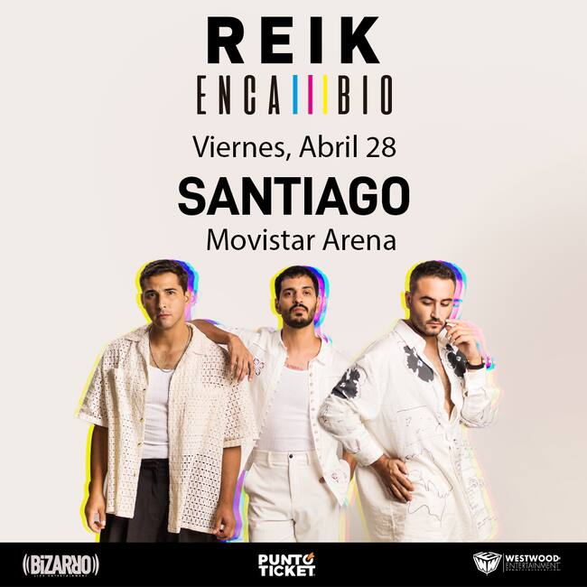 Reik en el Movistar Arena 2023