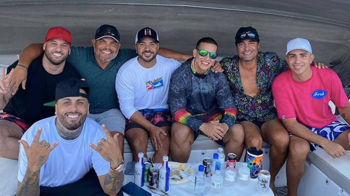 ¡Khie! Daddy Yankee compartió foto junto a Chayanne, Luis Fonsi y Nicky Jam
