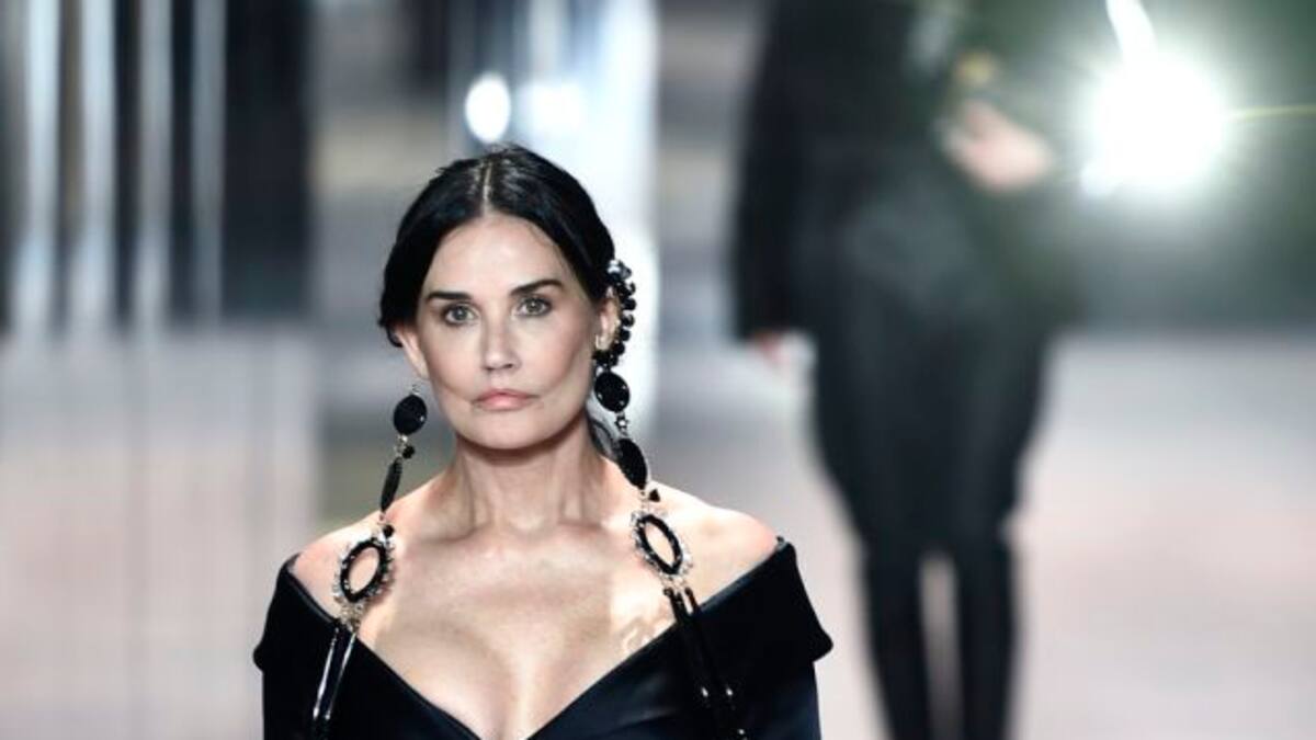 Así reaccionaron las redes sociales con el «nuevo rostro» de Demi Moore