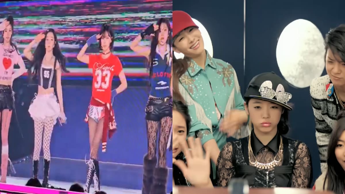 Integrantes de Aespa y Red Velvet se unen para cantar "Chu", el hit del grupo F(x)