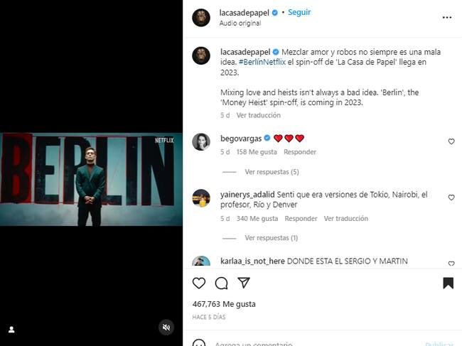 Captura @lacasadepapel