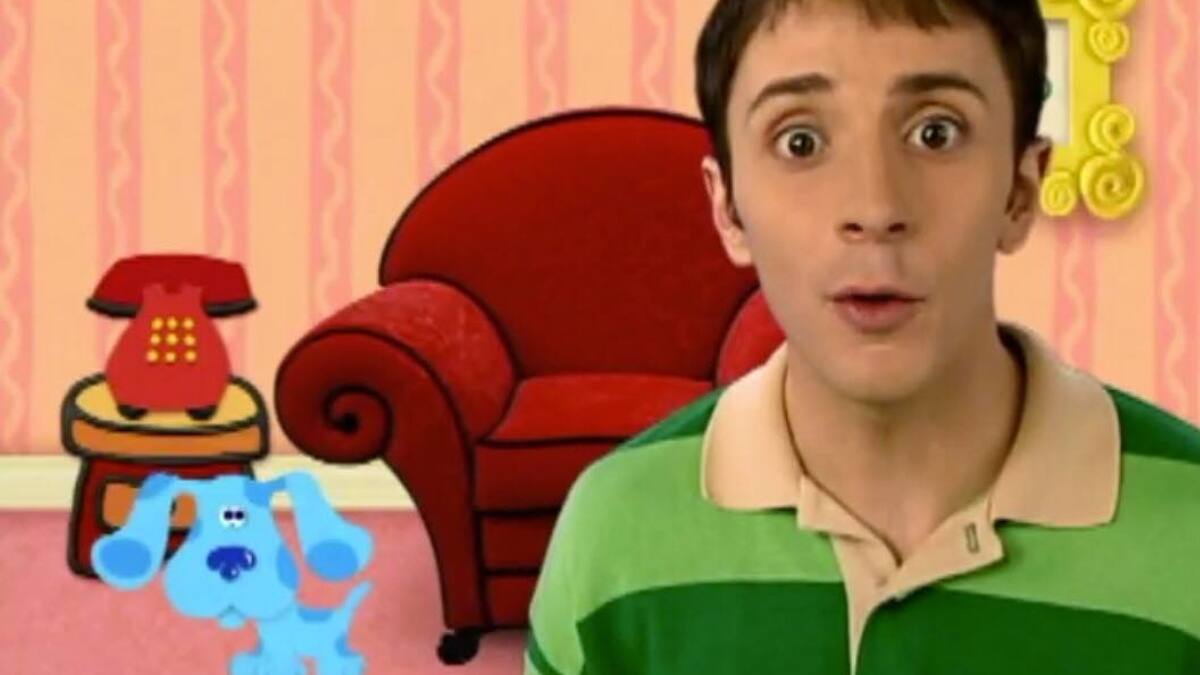 ¡Mi carnet! «Las Pistas de Blue» cumplieron 25 años y así luce hoy su animador