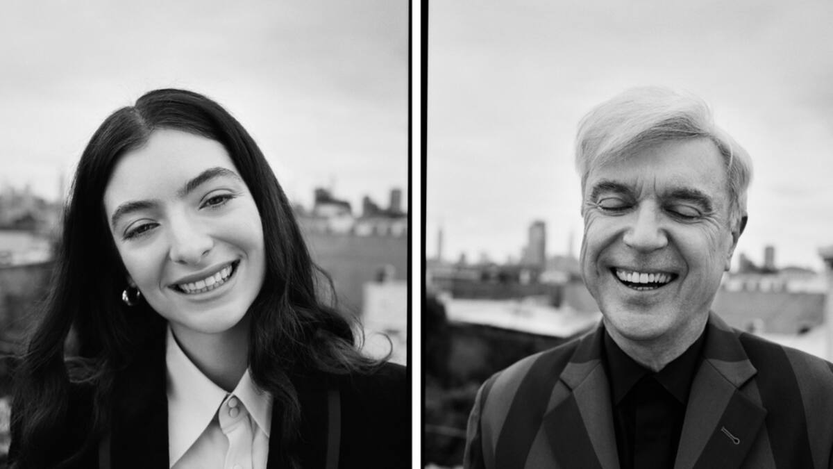Lorde y David Byrne tienen tierna conversación para «Musicians on Musicians»
