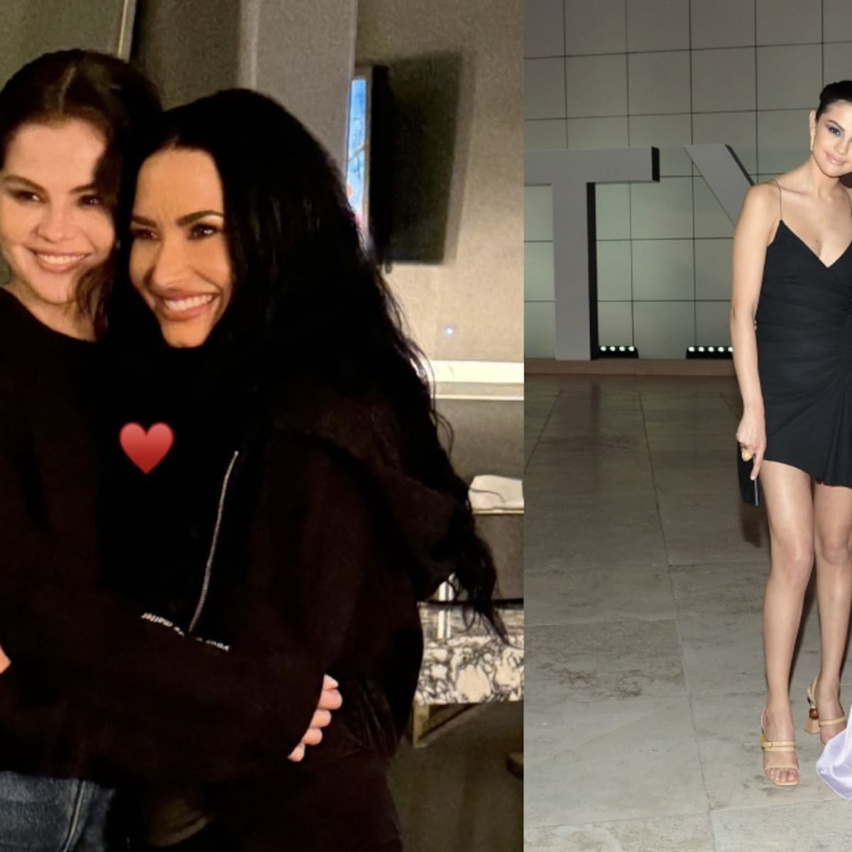 ¡Justo en la nostalgia! Demi Lovato y Selena Gomez se reúnen en el inicio de la gira "It’s Not That Deep"