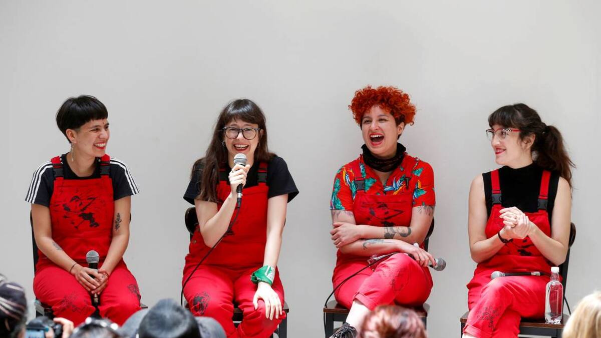 ¡Tremendas! «Las Tesis» nominadas por revista Time como una de las 100 personalidades más influyentes del año