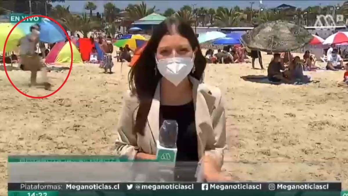 Su buen cara pálida: Noticiero transmitió en vivo el chascarro más «la raj…» del año