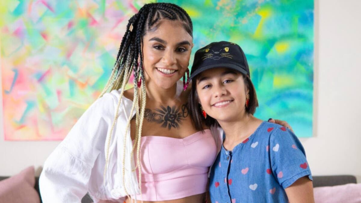 ¡Hermosa colaboración! Flor de Rap sacó un nuevo sencillo junto a su hija