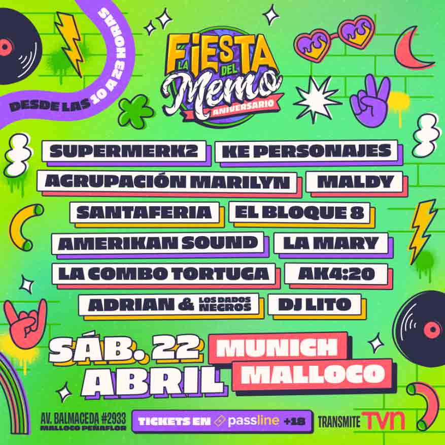 Fiesta Aniversario Del Memo 2023