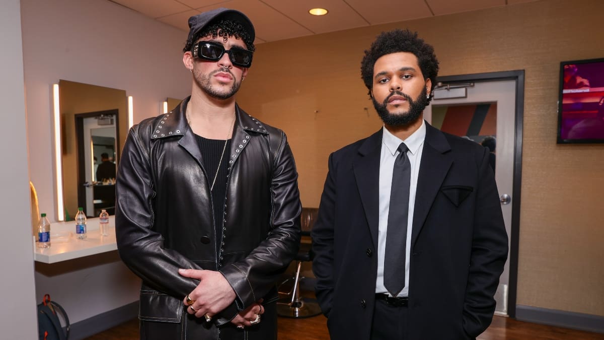 ¿Se viene colaboración? La foto de The Weeknd con Bad Bunny que revolucionó internet