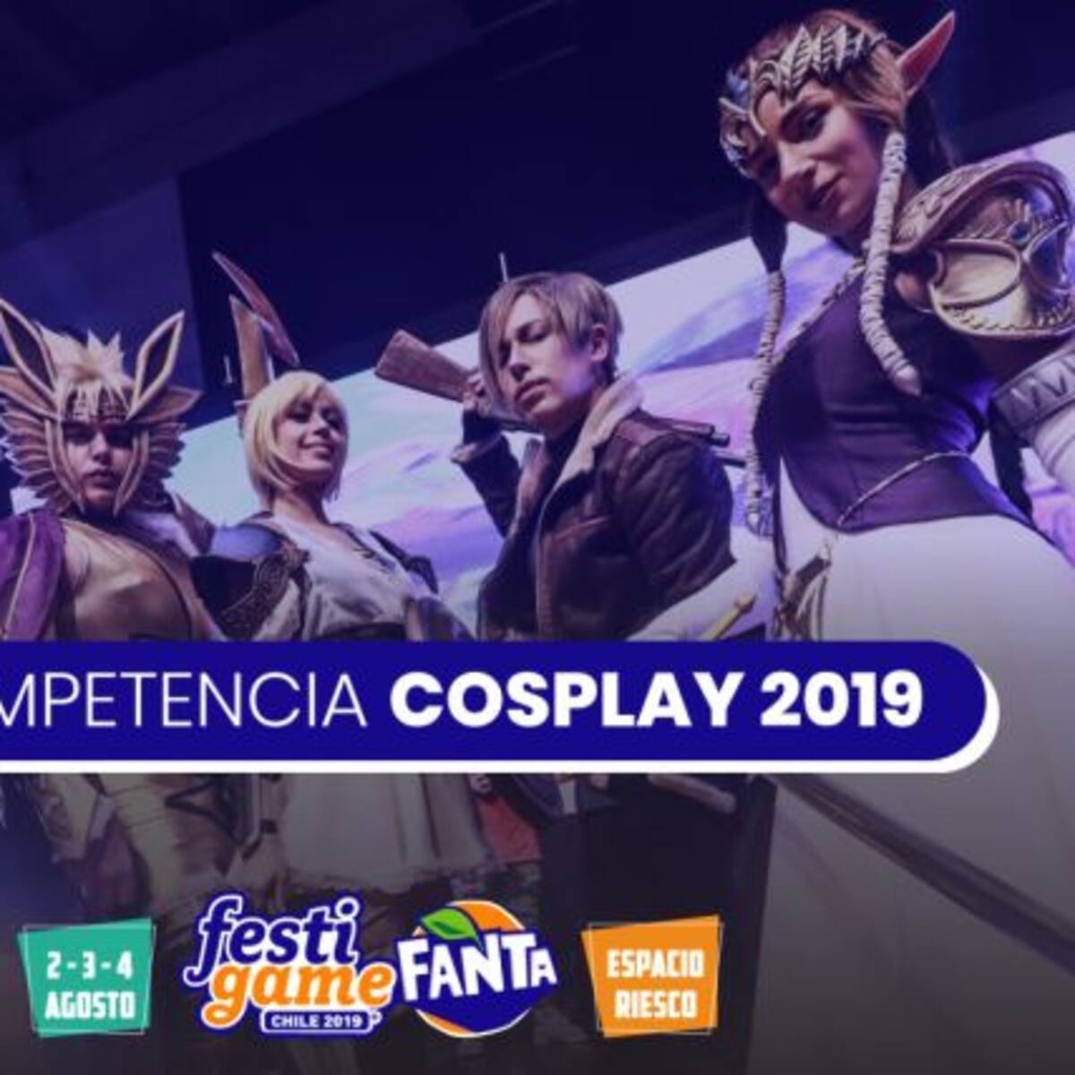 Comienzan inscripciones para la gran Competencia Cosplay FestiGame Fanta 2019