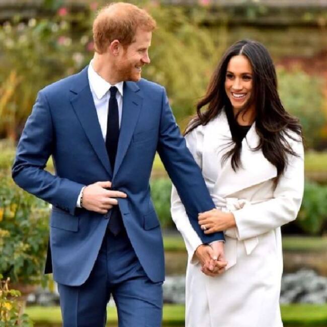 Duques de Sussex. Fuente captura: Instagram.