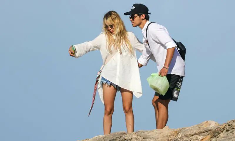 Danna Paola y Álex Hoyer