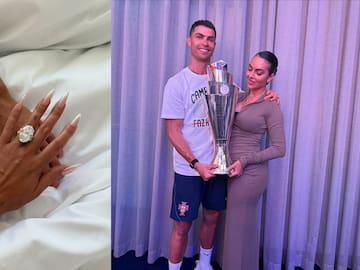 Cristiano Ronaldo y Giorgina Rodríguez anuncian su compromiso