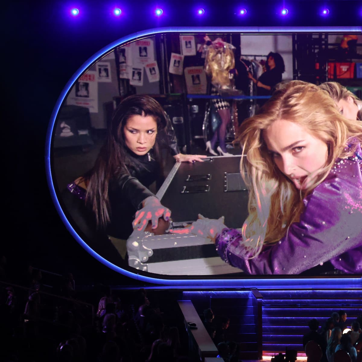 Brillo, glamour y baile: Así fue la presentación de Addison Rae en los Premios Grammy 2026