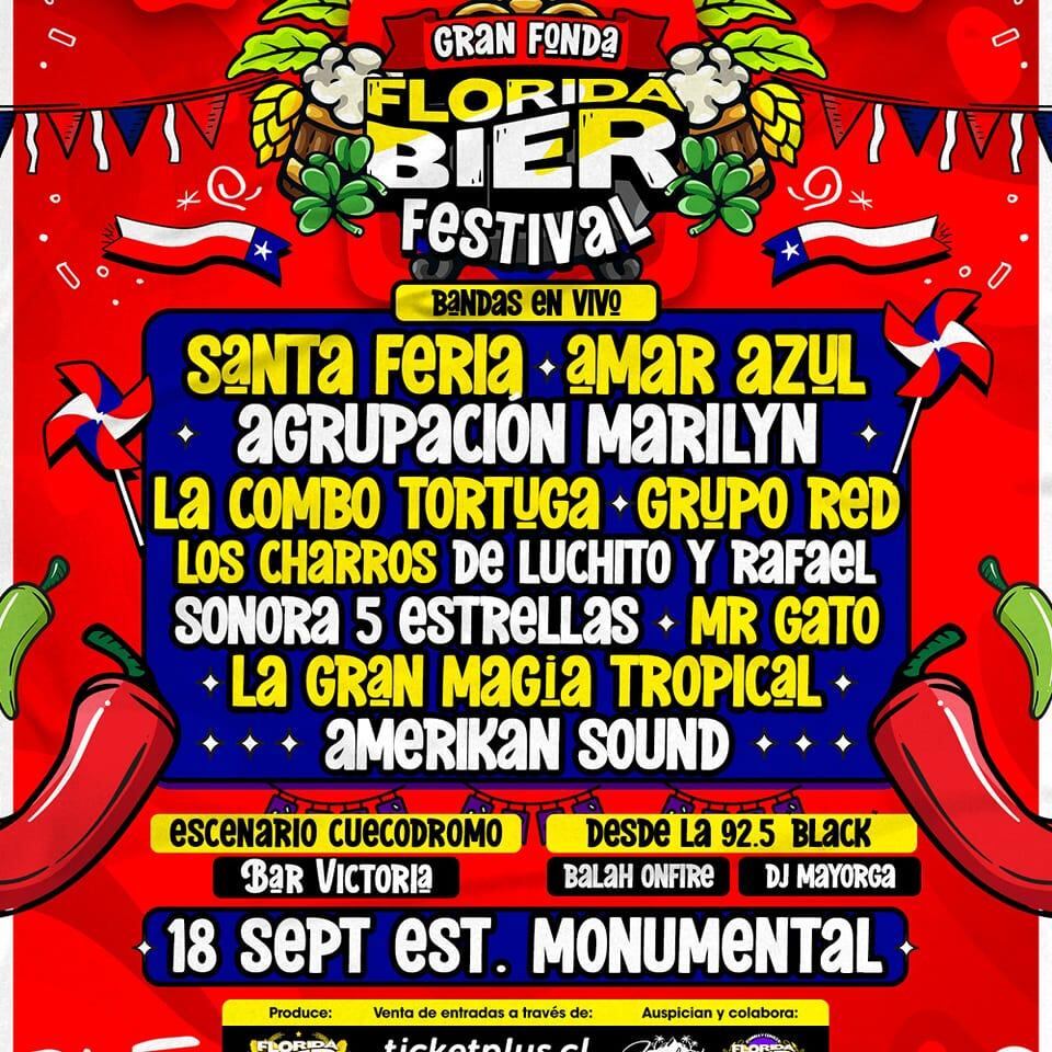 Bandas en vivo para Gran Fonda Florida Bier Festival 2023