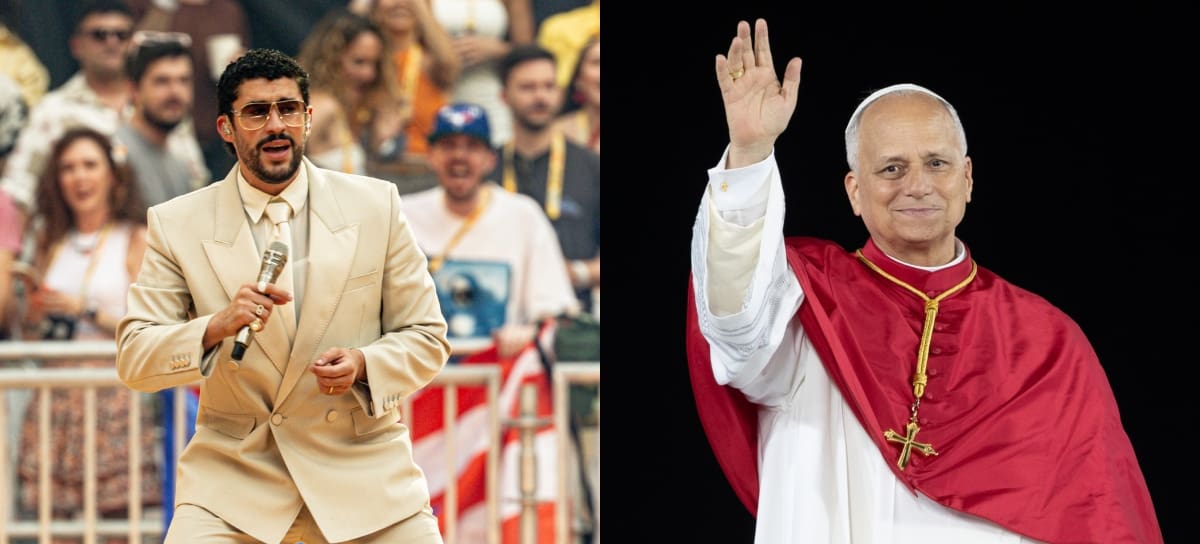 CL - Bad Bunny y el papa León XIV