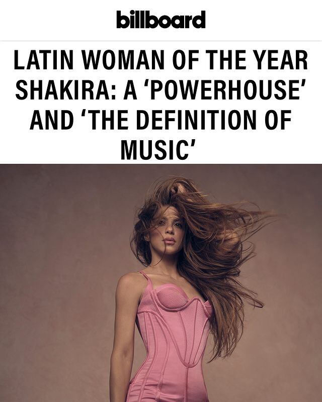 Fuente: Instagram @billboard