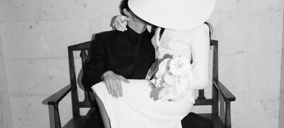 Dua Lipa y Callum Turner en su boda el 31 de mayo de 2026 en Londres, Inglaterra.