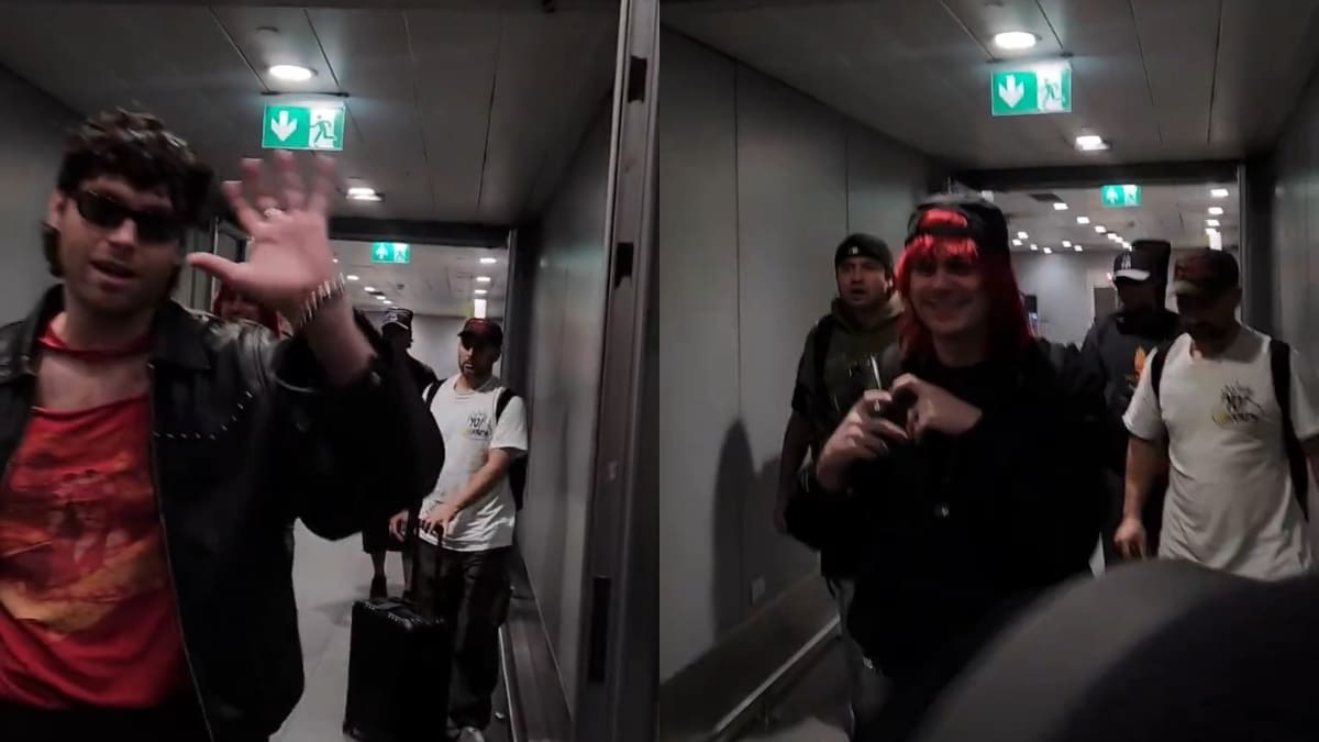 Css Banda ¡5SOS ya está en Chile! Así fue la llegada de la banda al país a horas ...