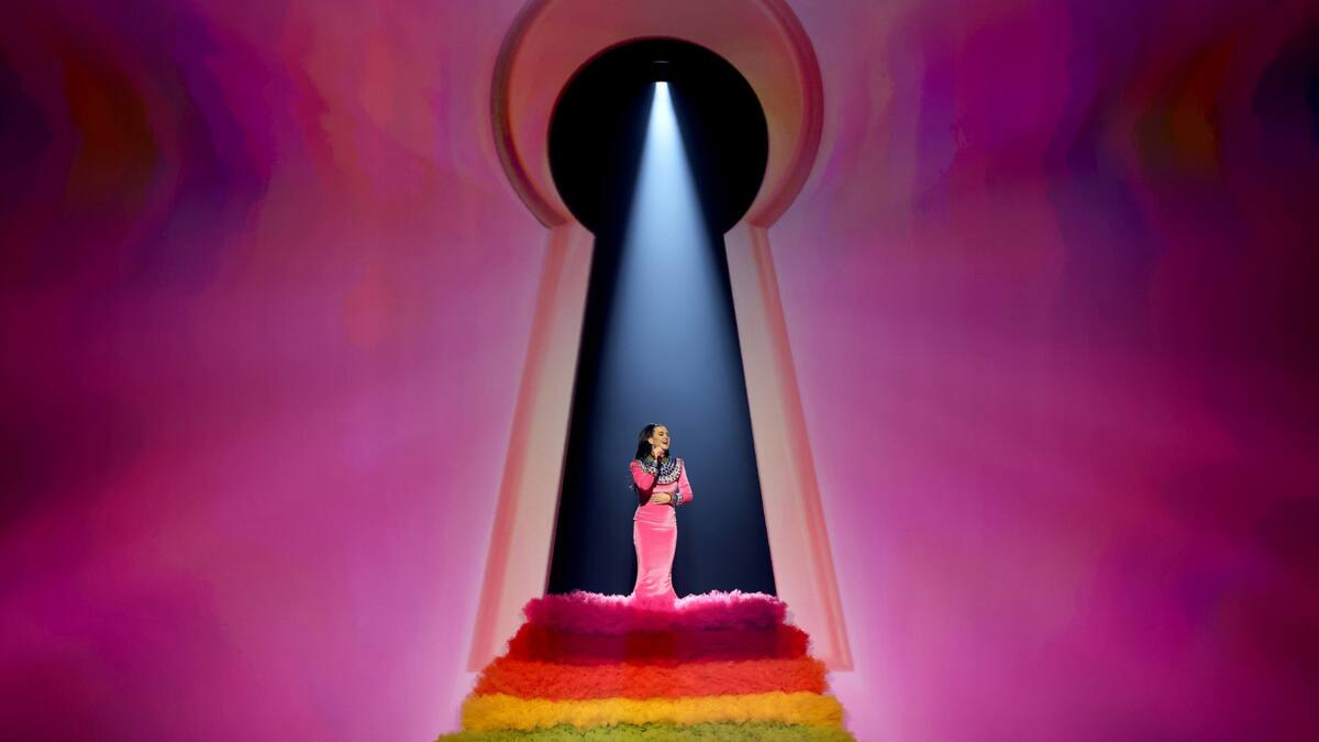 Con mascarillas e inodoros gigantes: Así fue el show de Katy Perry en Las Vegas