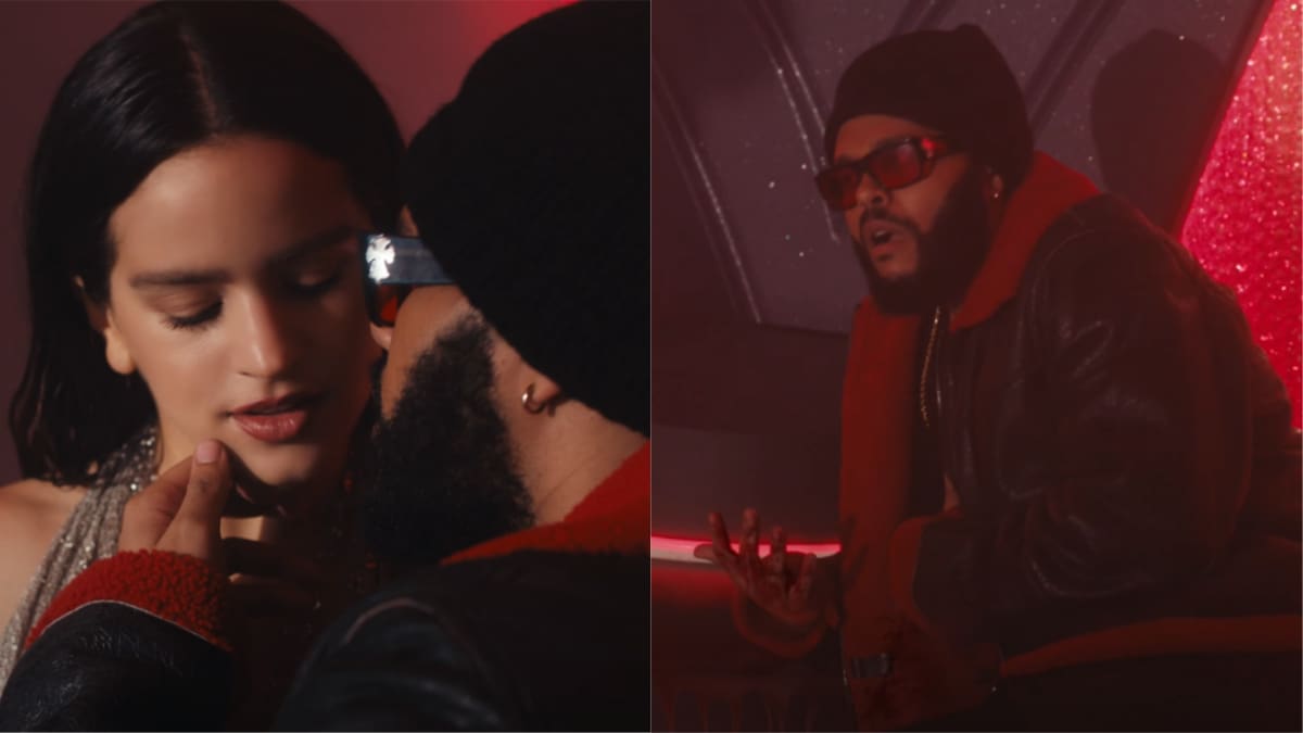 ¡De impacto! Rosalía apuñala a The Weeknd en videoclip de «La Fama»