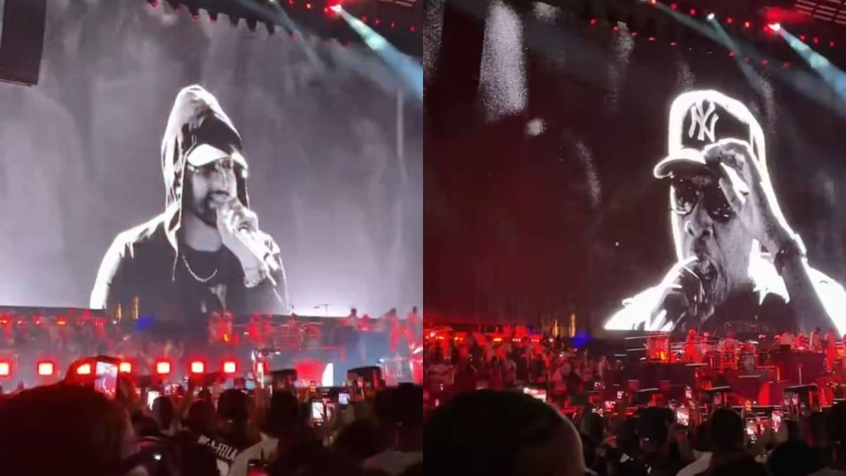 Tuvieron que pasar años para esto: El histórico reencuentro de Eminem y Jay-Z que encendió las redes