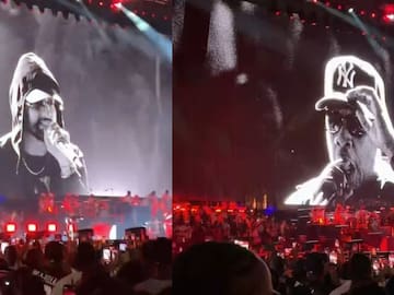 Tuvieron que pasar años para esto: El histórico reencuentro de Eminem y Jay-Z que encendió las redes