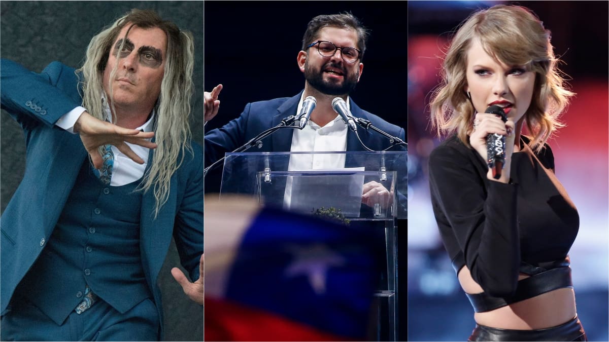 Desde Tool hasta Taylor Swift: La playlist del presidente electo Gabriel Boric
