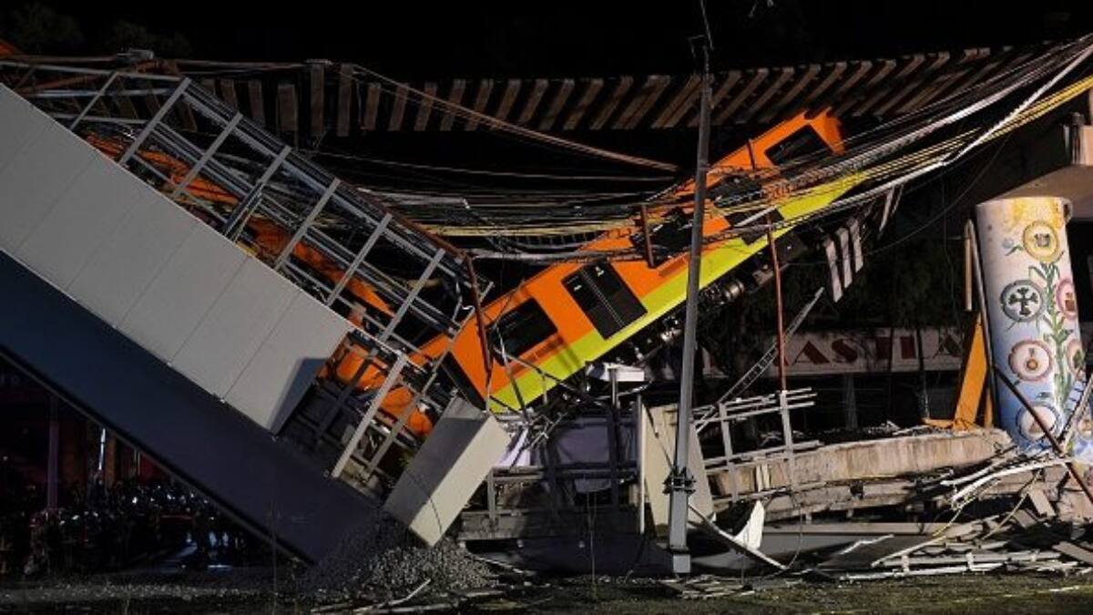 Derrumbe en el metro deja al menos 23 muertos en Ciudad de México