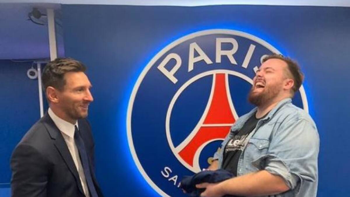 ¡Lo hizo otra vez!Ibai Llanos anuncia que transmitirá debut de Messi en el PSG