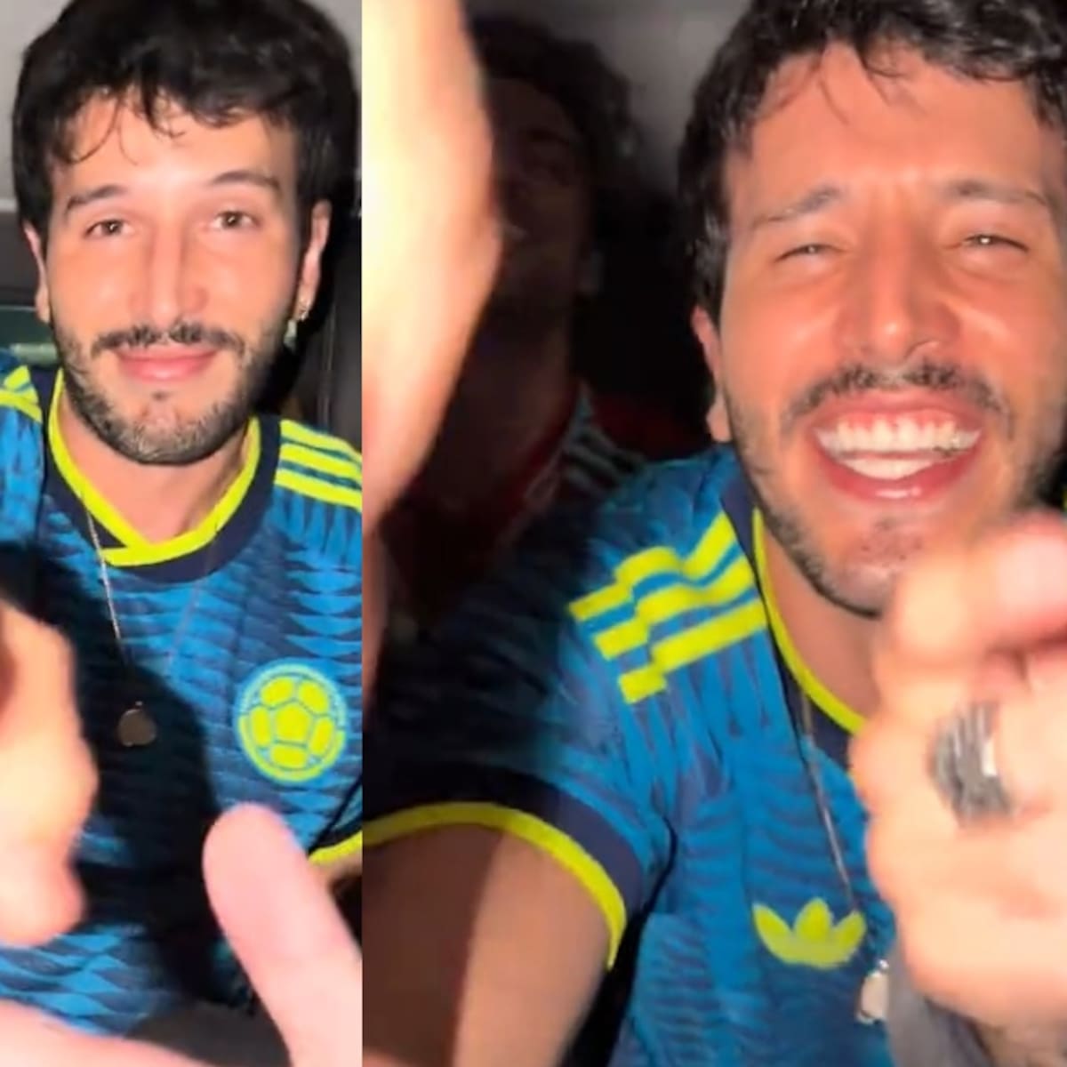 Nadie se resiste: Sebastián Yatra celebra el triunfo de Colombia al ritmo de éxito viral de Aitana