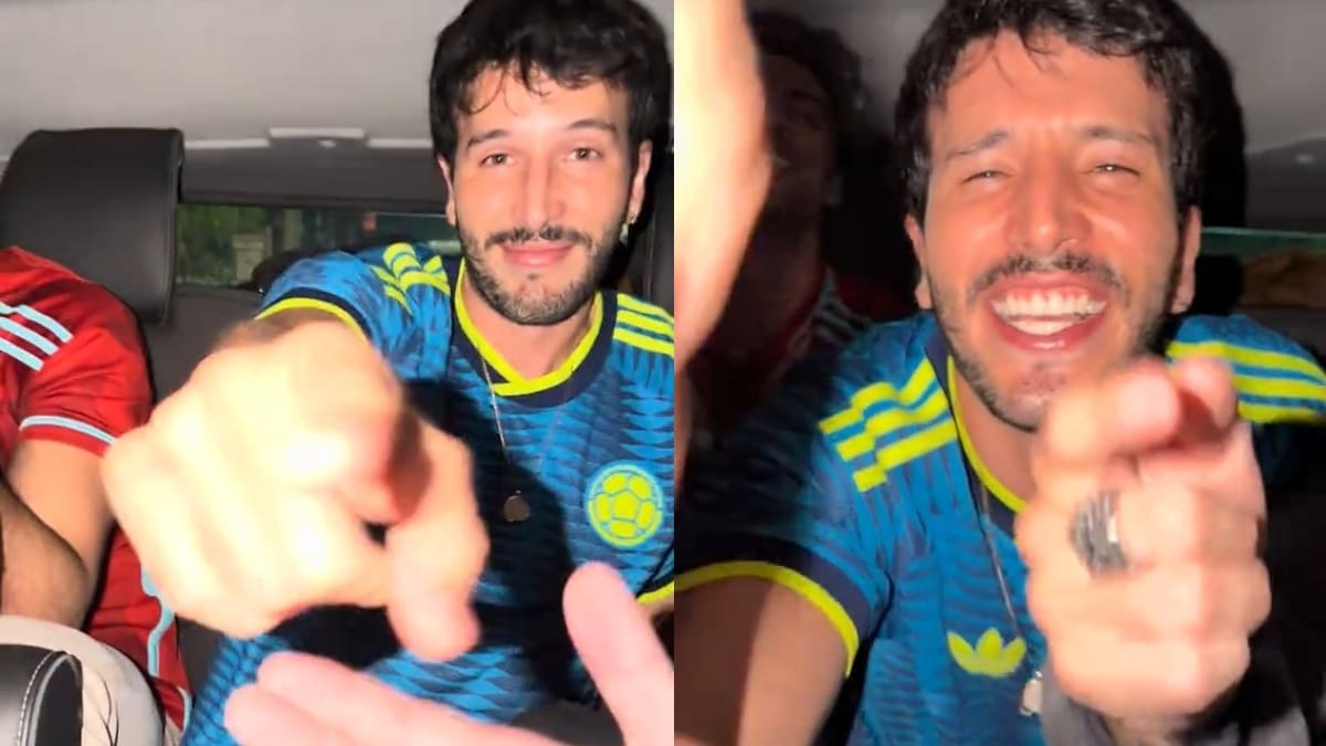 Nadie se resiste: Sebastián Yatra celebra el triunfo de Colombia al ritmo de éxito viral de Aitana