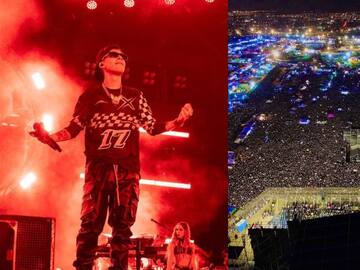 Cris Mj se luce ante 200 mil asistentes en la Fiesta de la Pampilla 2024