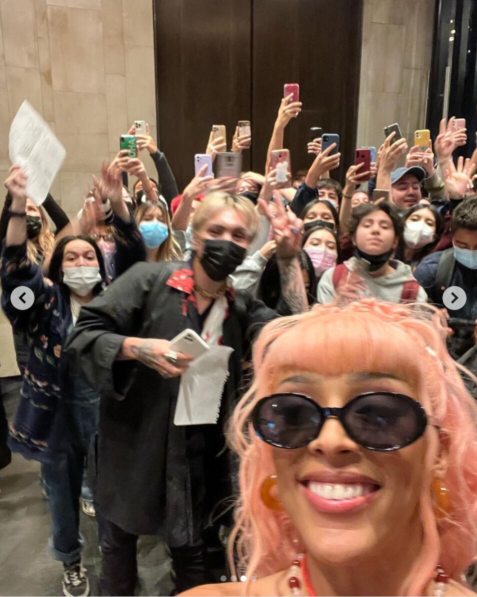 Captura de Instagram @dojacat