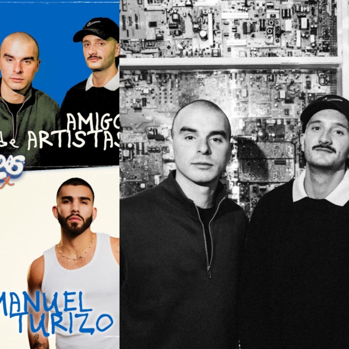 Manuel Turizo y Reik se suman a “Puñaladas”, el éxito de LAUTA y Amigo de Artistas