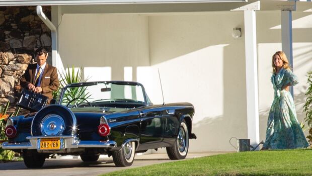 Harry Styles y Florence Pugh en «Dont Worry Darling»