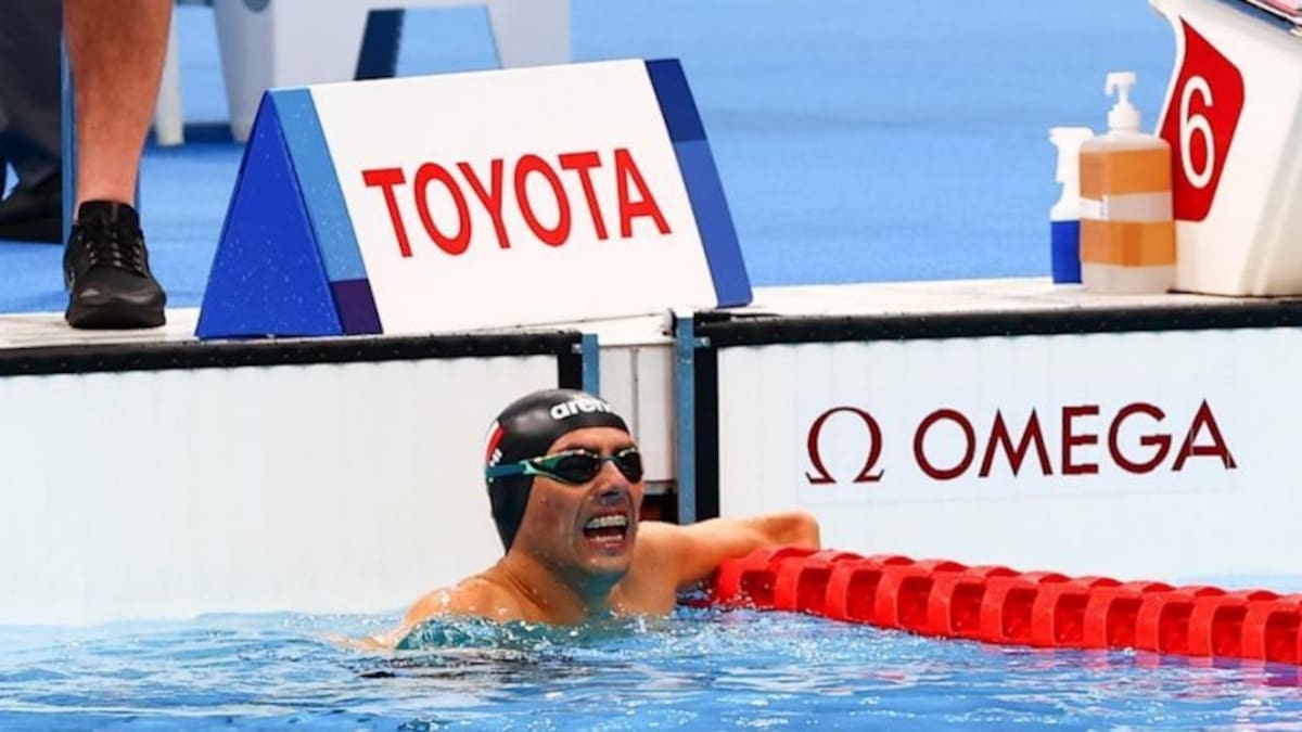 ¡Lo hizo otra vez! Alberto Abarza es medallista de plata en los 200 metros libres
