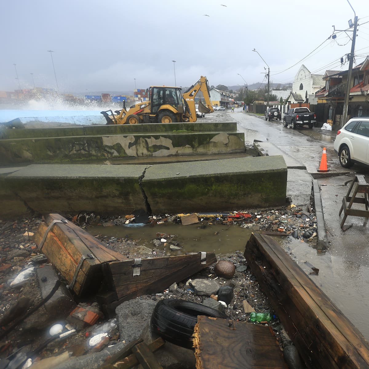 Declaran Zona Afectada por Catástrofe en Valparaíso tras el paso del sistema frontal