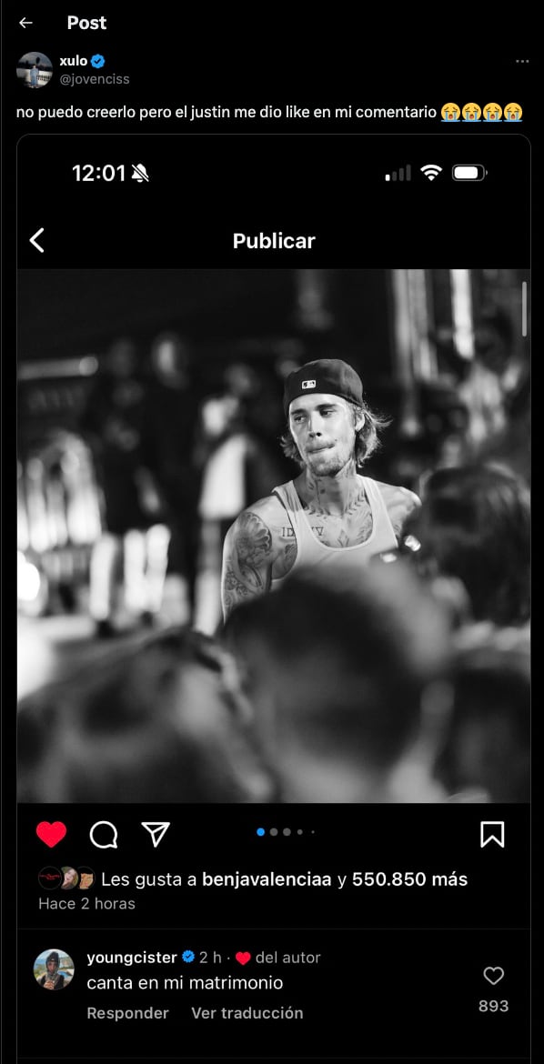 Captura X (ex Twitter)