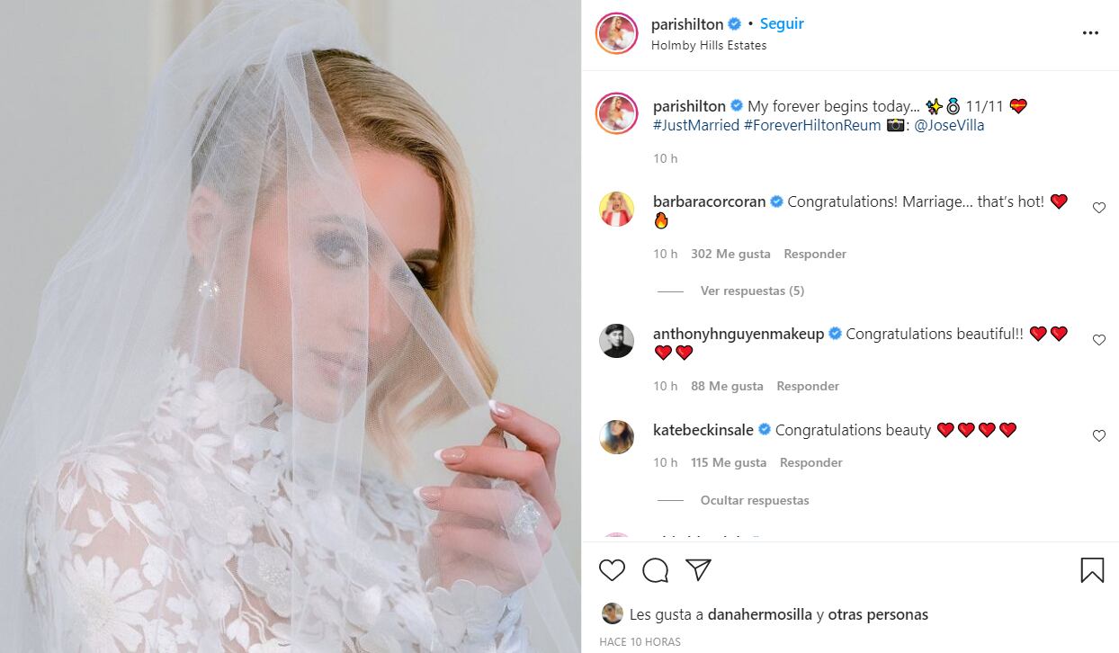 Paris Hilton Vestido de Novia