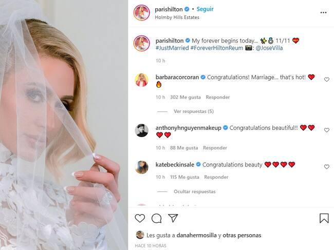 Paris Hilton Vestido de Novia