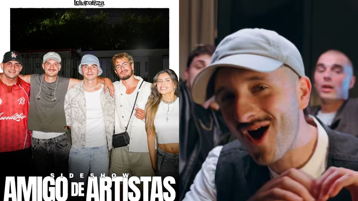 Lollapalooza Chile 2026: Confirman sideshow de Amigo de Artistas