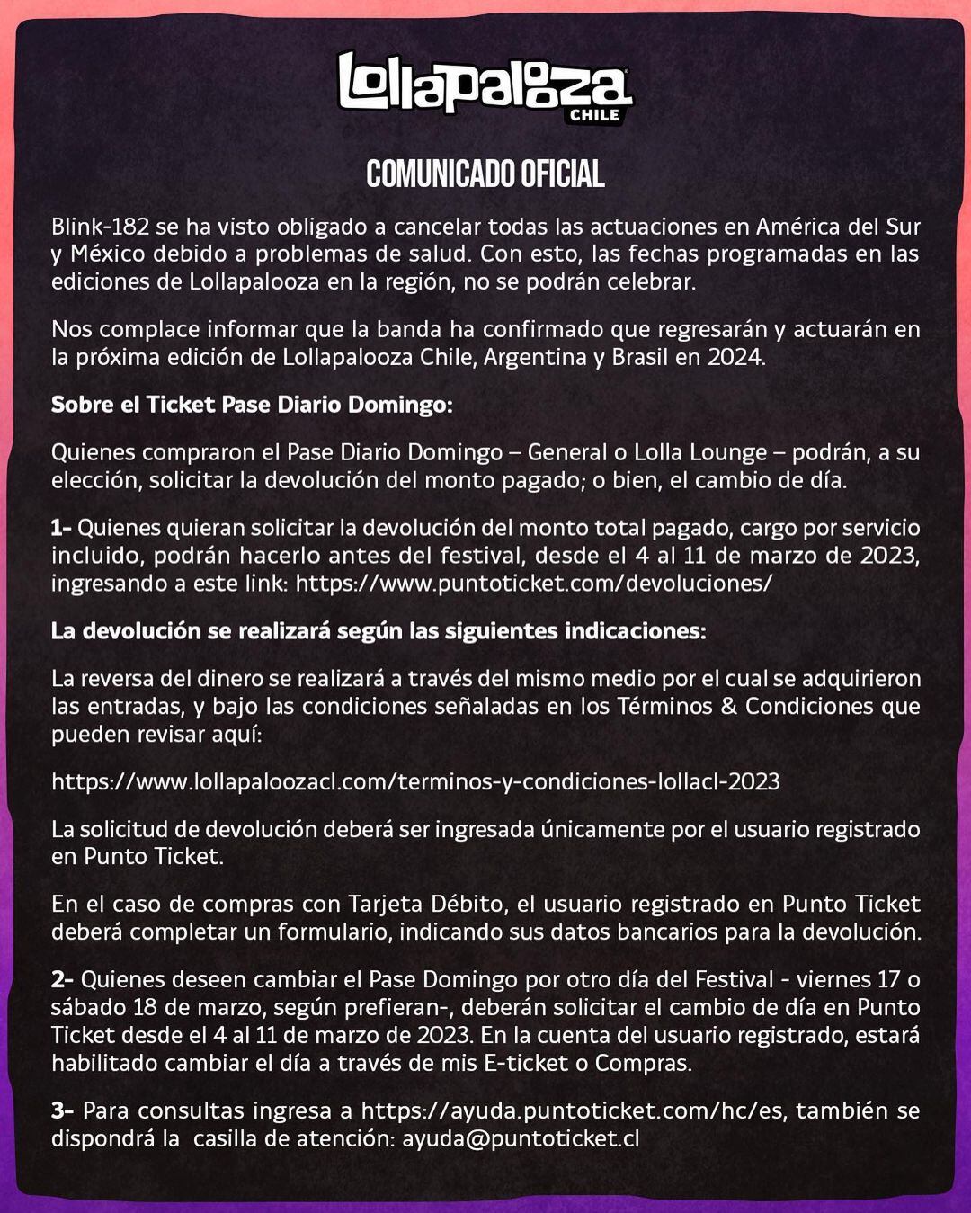 Instagram @lollapaloozacl</a>