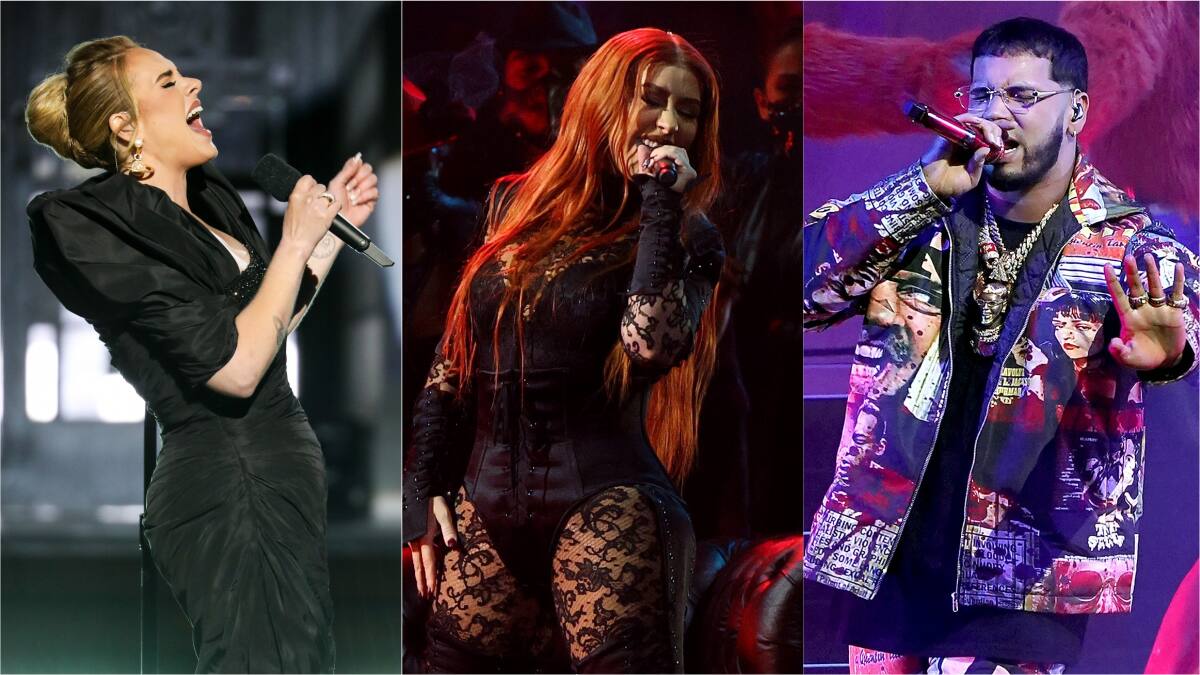Adele, Christina Aguilera y Anuel AA destacados en este Viernes de Estrenos de LOS40