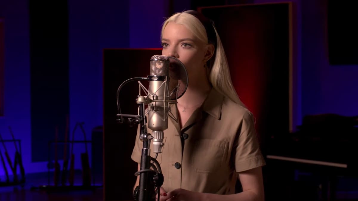 Anya Taylor-Joy se luce cantando para su última película “Last Night in Soho”