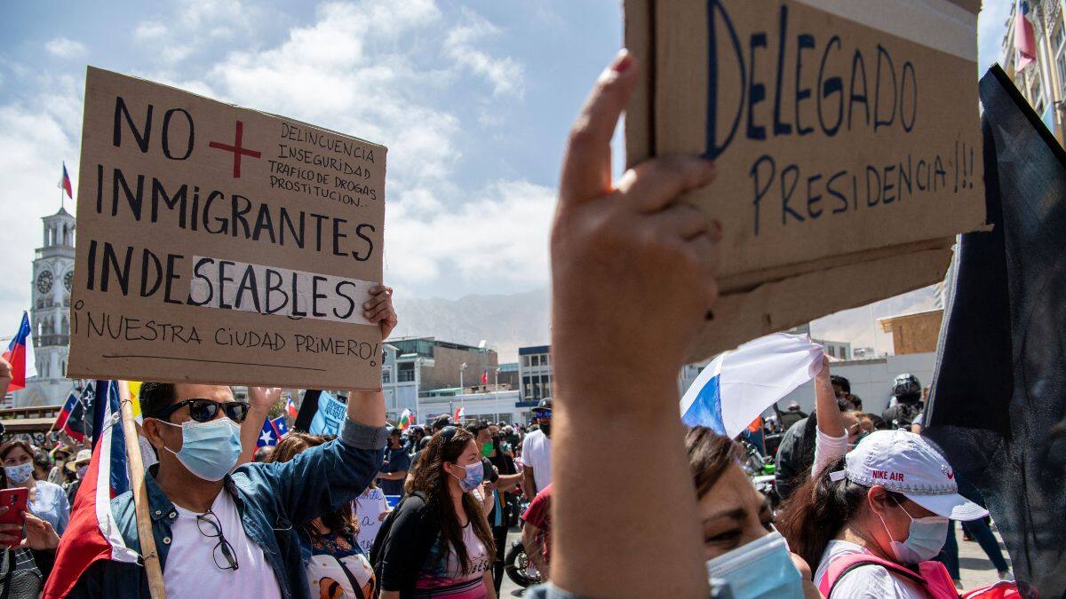 Pictoline publica nueva infografía: «Contra la xenofobia en Chile»